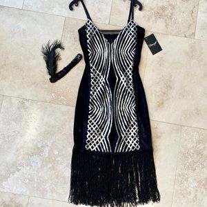 Dreamgirl flapper girl Halloween gangster Gatsby